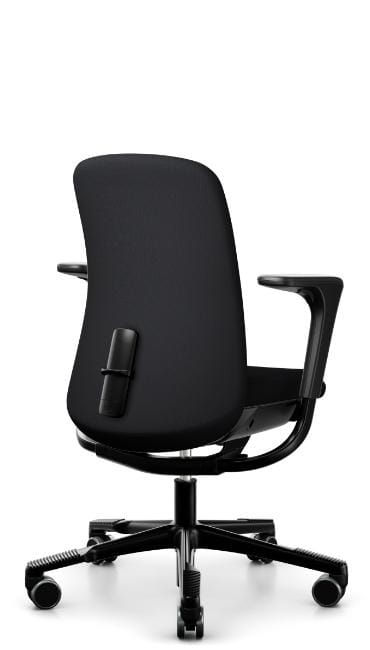 Håg SOFI 7200 -työtuoli, keskikorkea selkänoja, musta - Image 3