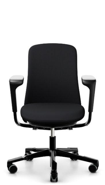 Håg SOFI 7200 -työtuoli, keskikorkea selkänoja, musta