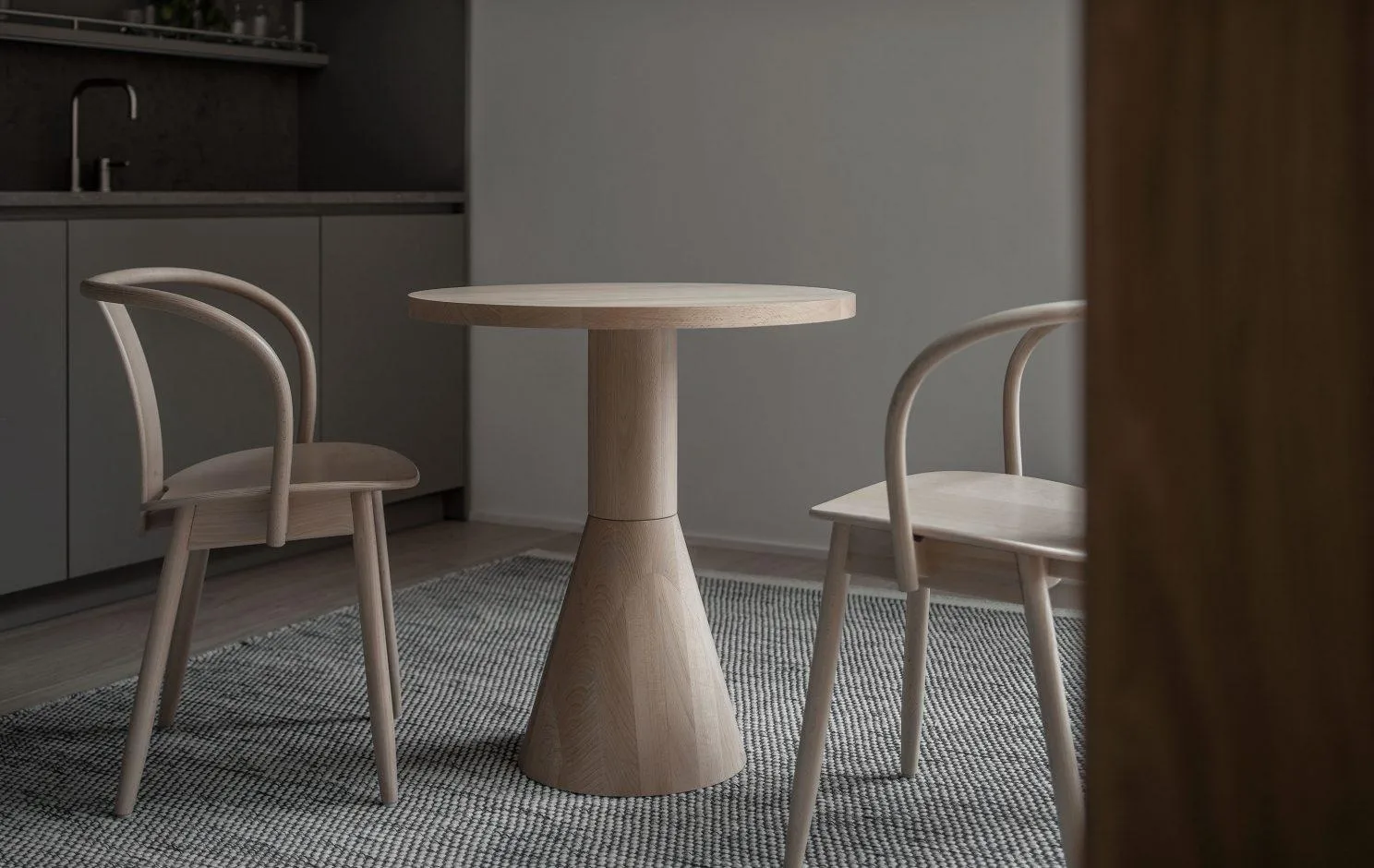 Massproductions ICHA chair, beech - Image 6