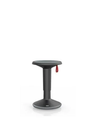 Interstuhl Upis1 stool, dark grey