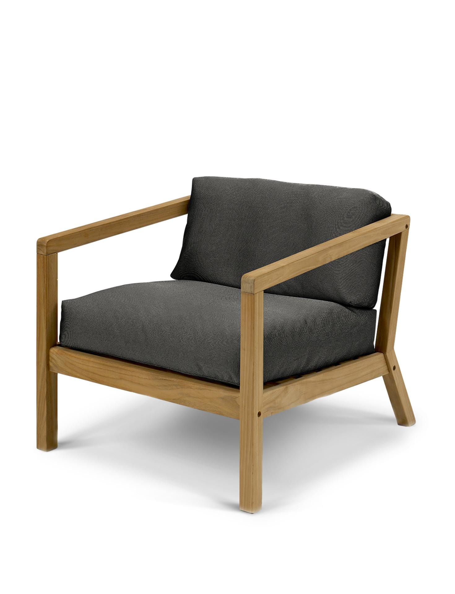 Fritz Hansen VIRKELYST -nojatuoli, tummanharmaa