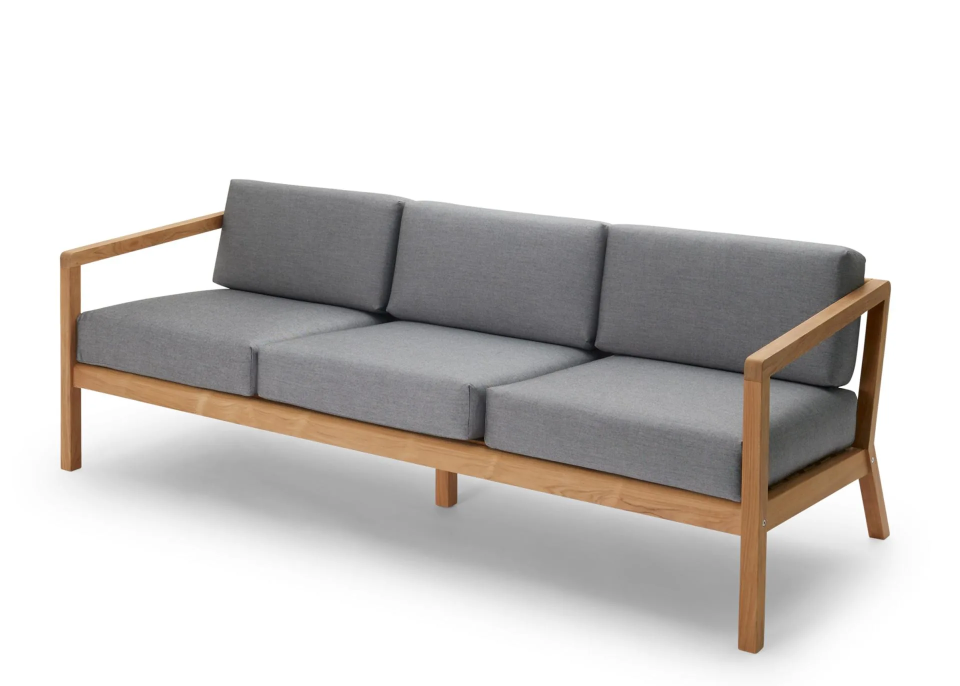Fritz Hansen VIRKELYST 3-seater sofa, ash