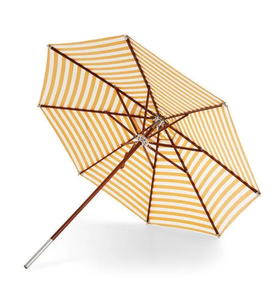 Fritz Hansen ATLANTIS -sunshade Ø330 cm, yellow stripes