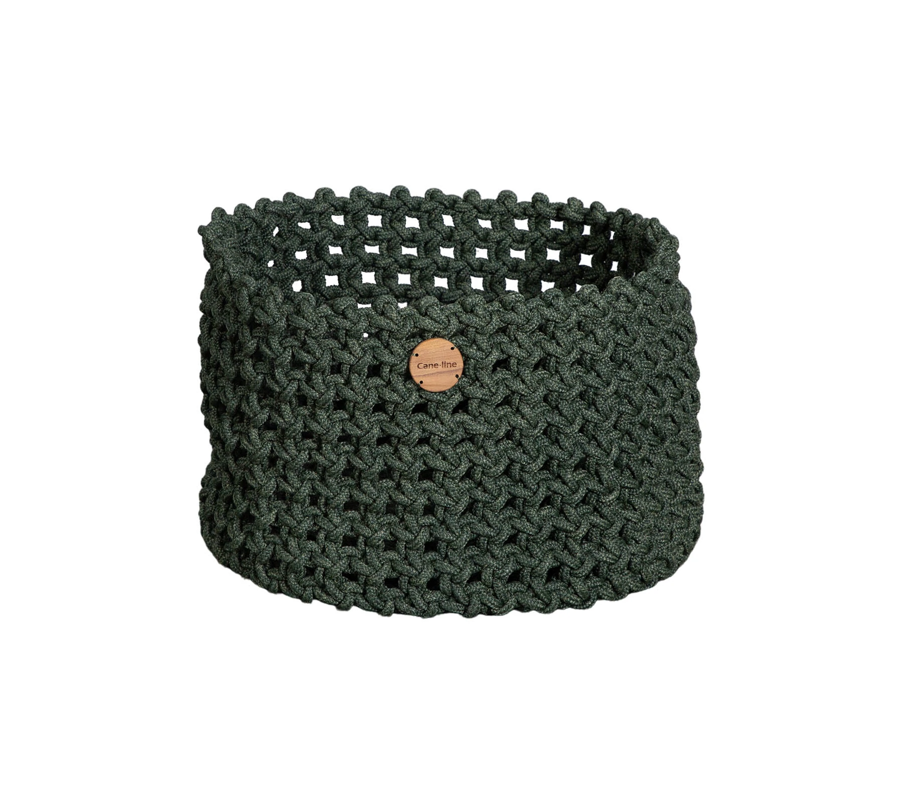 Cane-line SOFT ROPE -kori Ø50 cm, tummanvihreä