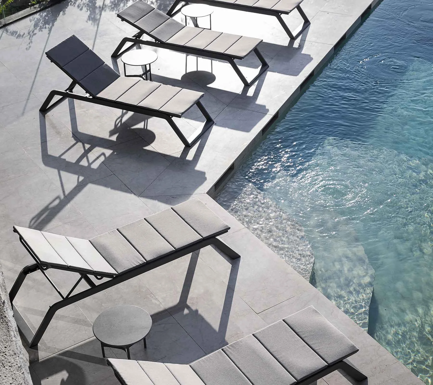 Cane-line SIESTA -sunbed, light grey - Image 3