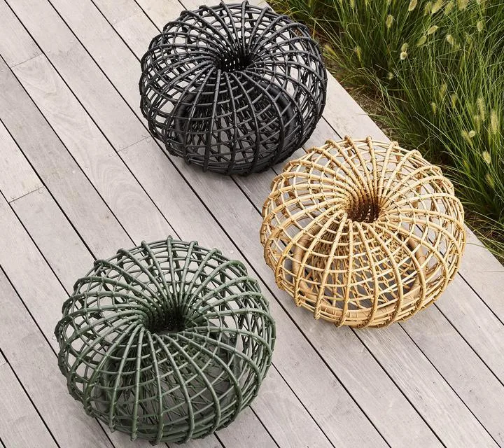 Cane-line NEST footstool, natural - Image 2