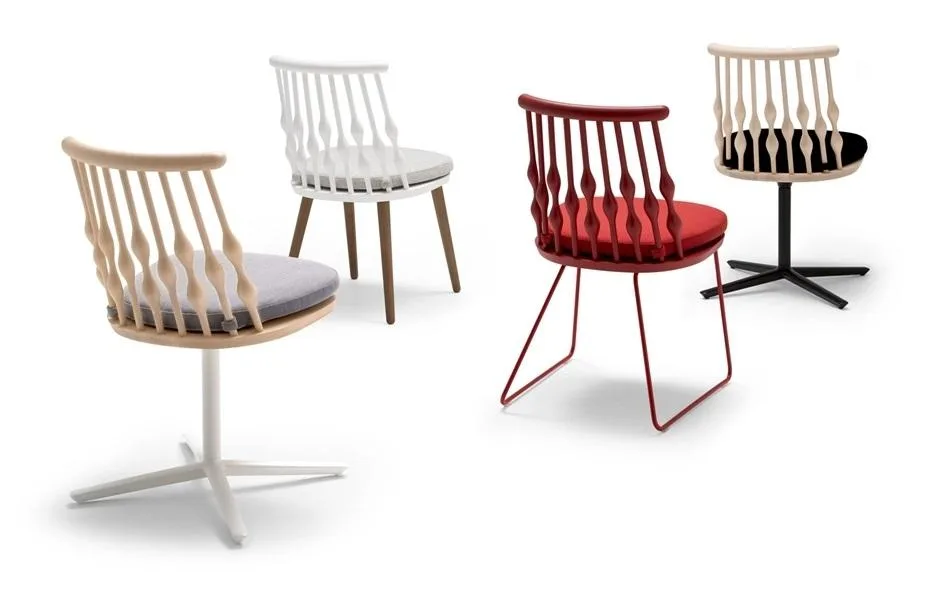 Andreu World NUB chair, beech SO1434 - Image 3