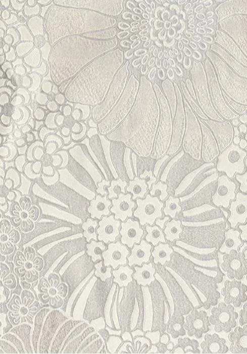 Missoni Home Anemones - tapetti, valkoinen