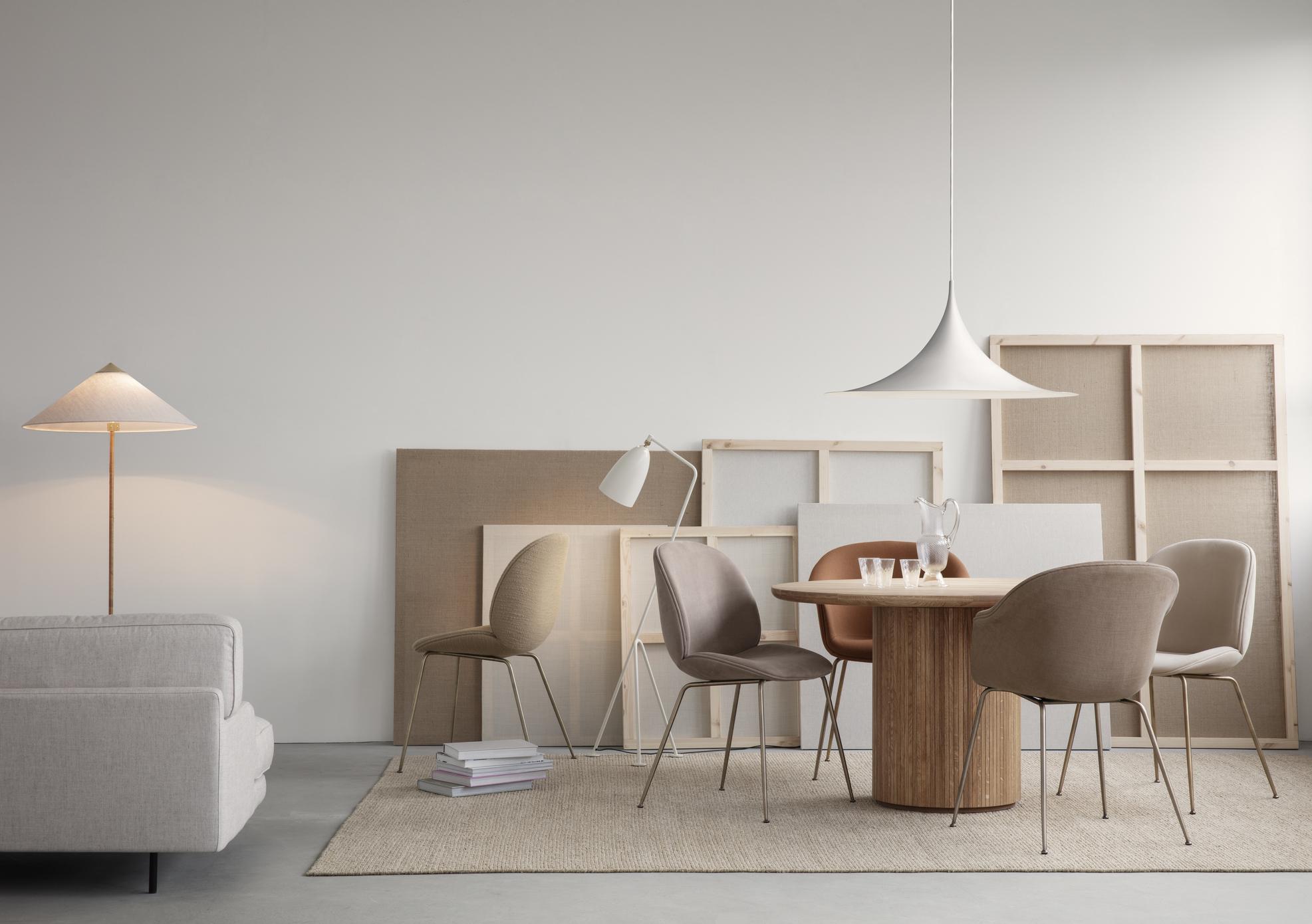 GUBI BAT dining chair, fully upholstered - Image 5
