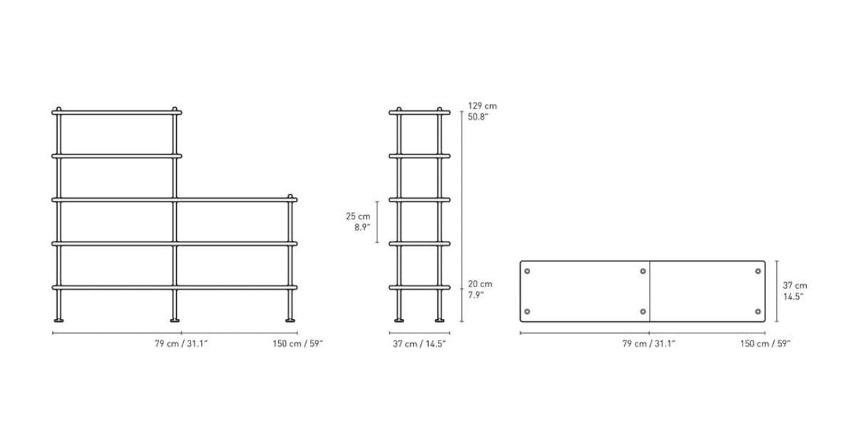 Carl Hansen BM0253 shelving system, oiled oak - Image 5