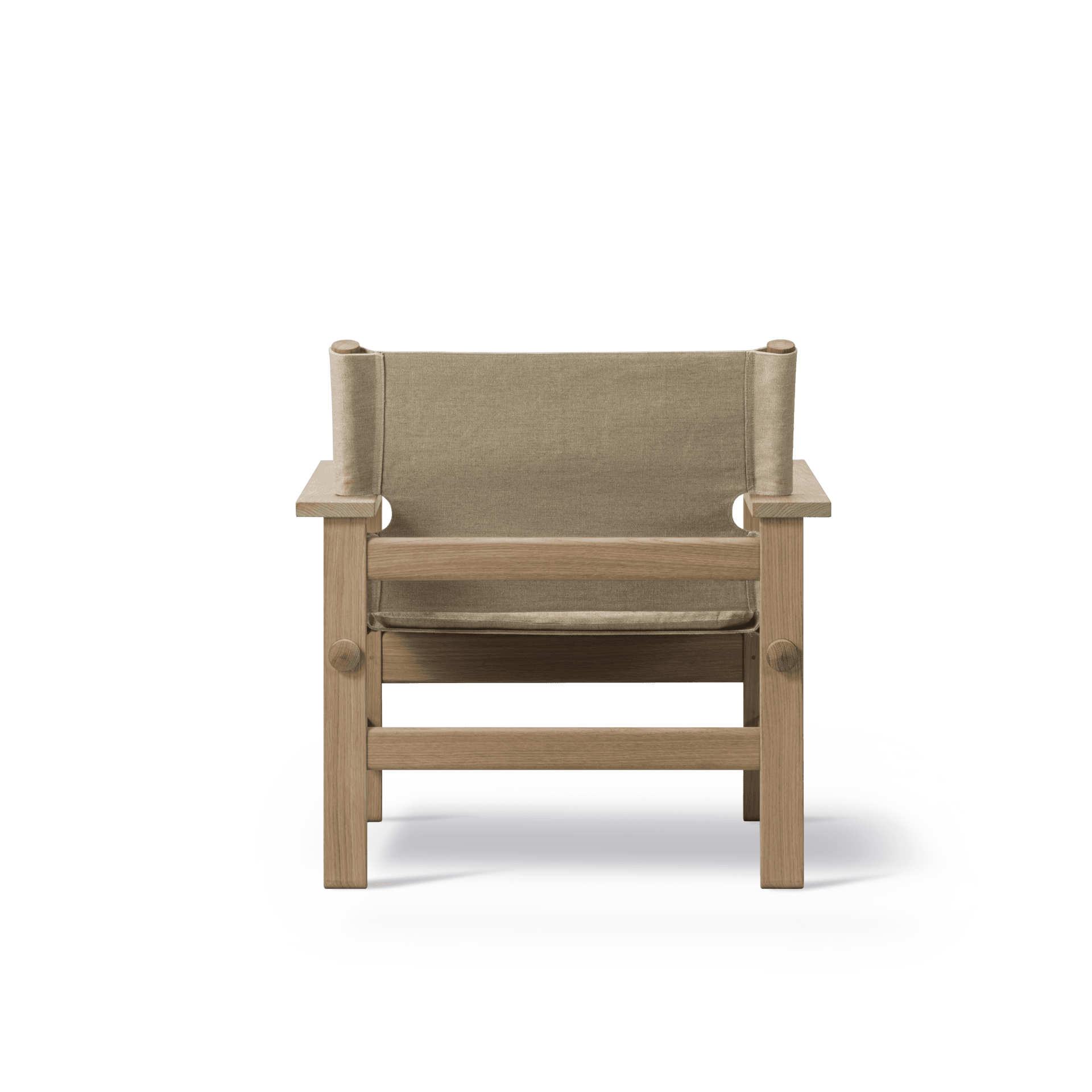 Fredericia CANVAS armchair, natural canvas / oak light oil - Image 3
