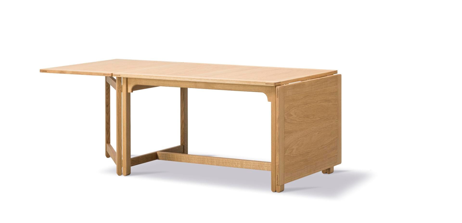 Fredericia BM71 LIBRARY -ruokapöytä, 126-252x93cm, öljytty tammi - Image 3