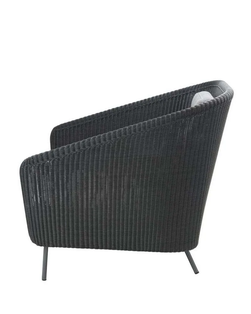Cane-line MEGA lounge chair, dark grey - Image 2
