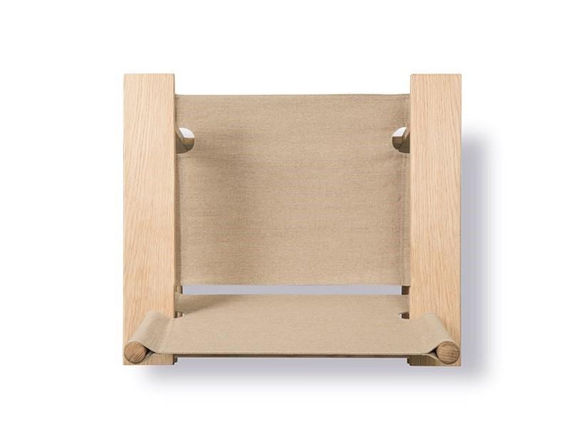 Fredericia CANVAS armchair, natural canvas / soaped oak - Image 3