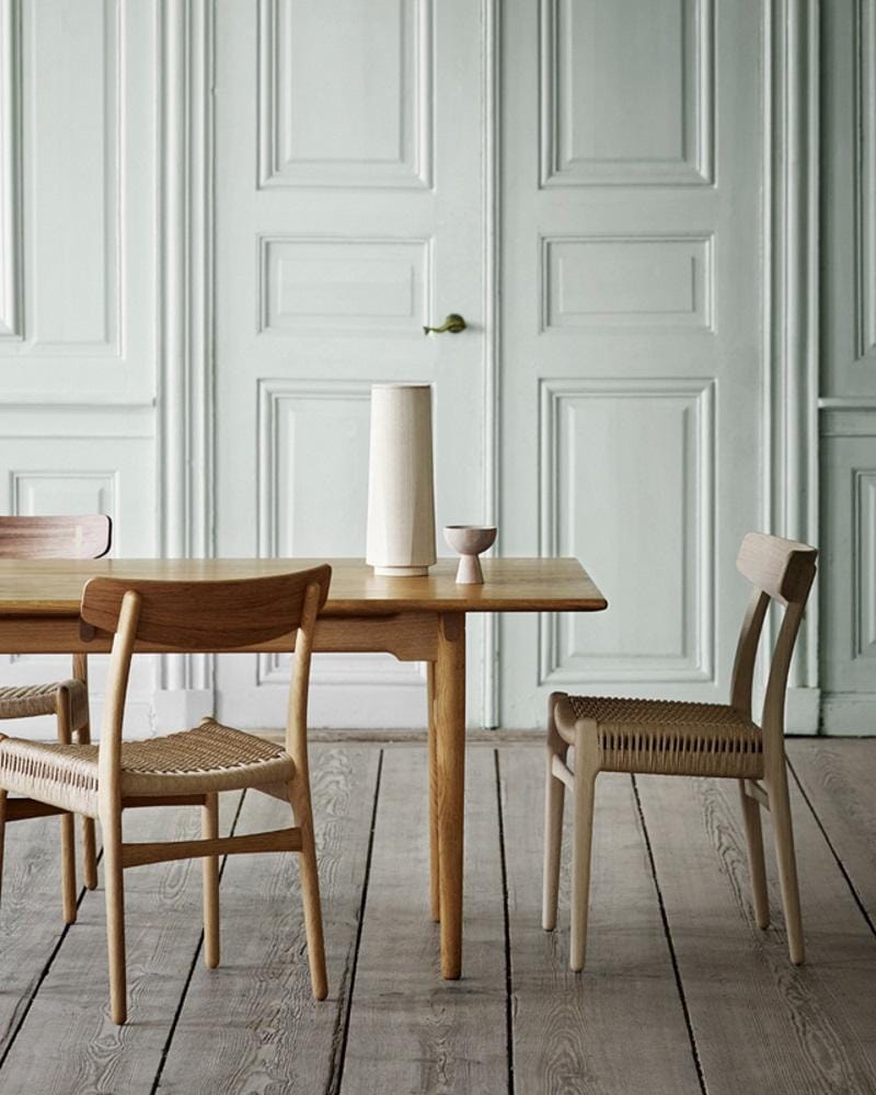 Carl Hansen CH23 chair, black oak / natural paper cord - Image 4