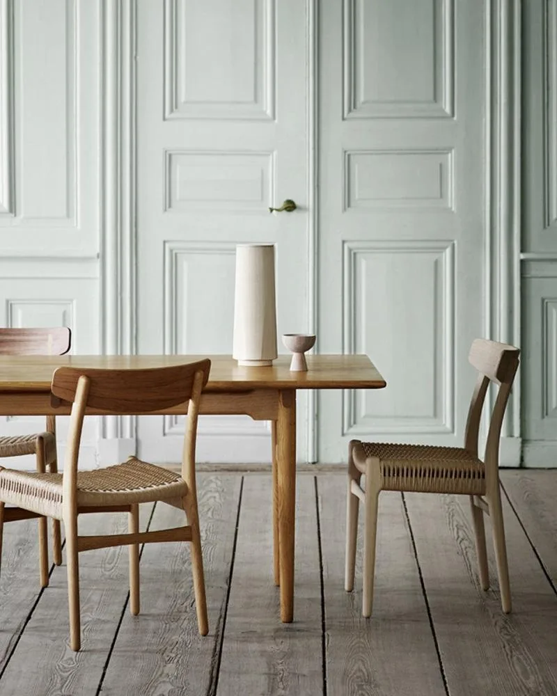 Carl Hansen CH23 chair, oiled oak / natural paper cord - Image 6