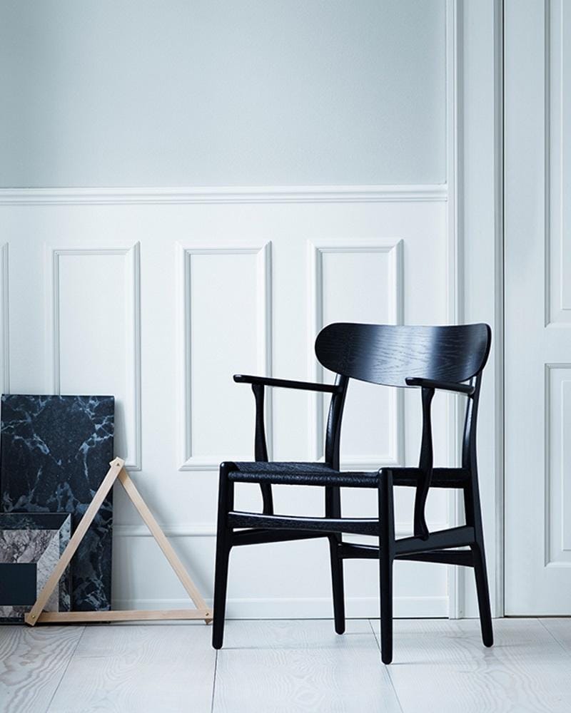Carl Hansen CH26 -tuoli, öljytty tammi/luonnonvärinen paperinaru - Image 7
