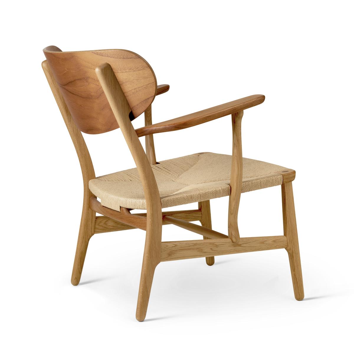 Carl Hansen CH22 -tuoli, öljytty tiikki/tammi - Image 2