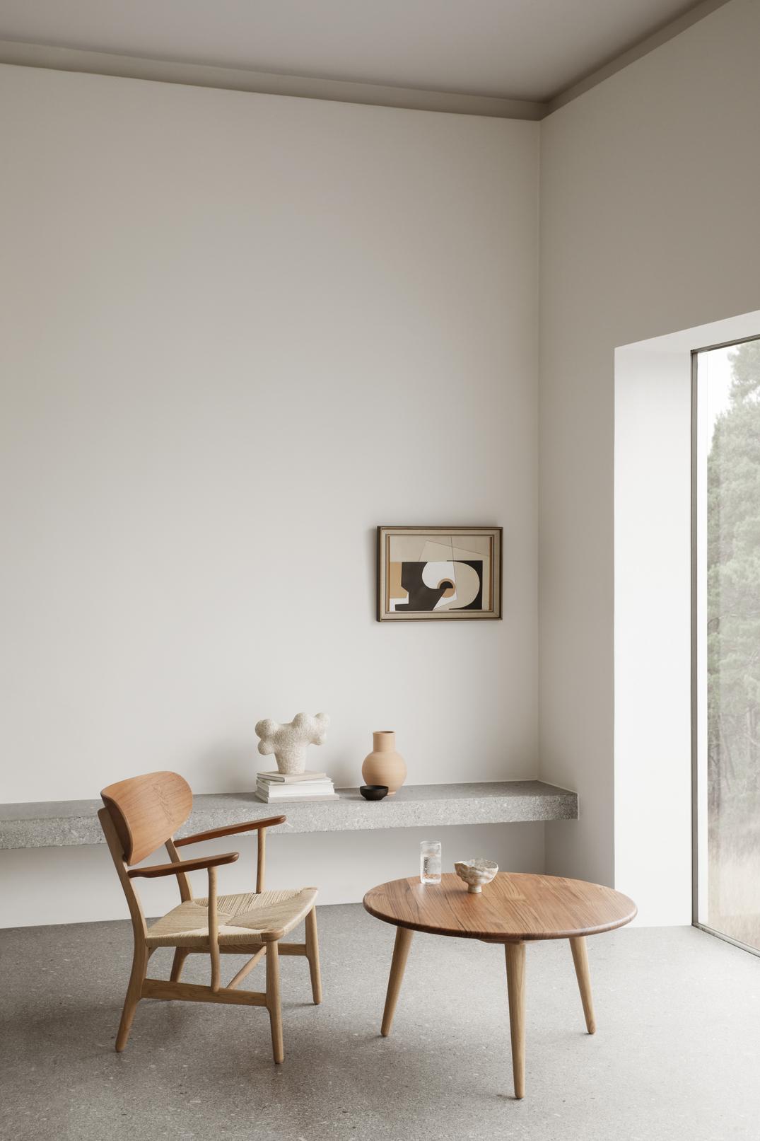 Carl Hansen CH22 -tuoli, öljytty tiikki/tammi - Image 3