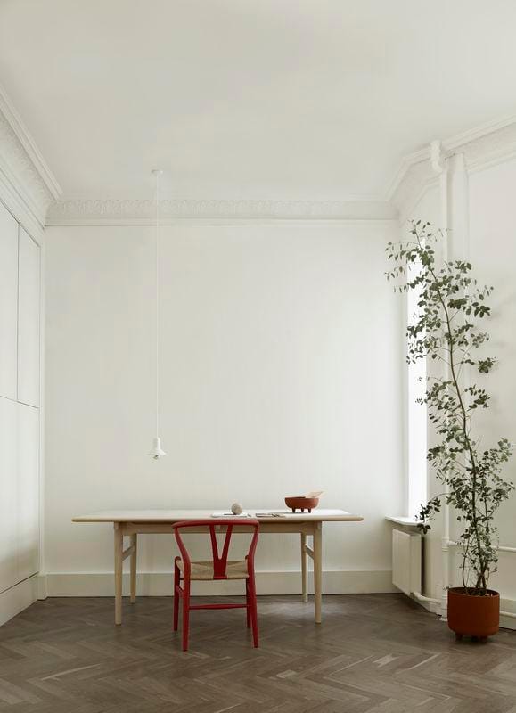 Carl Hansen CH24 chair, soft red - Image 6