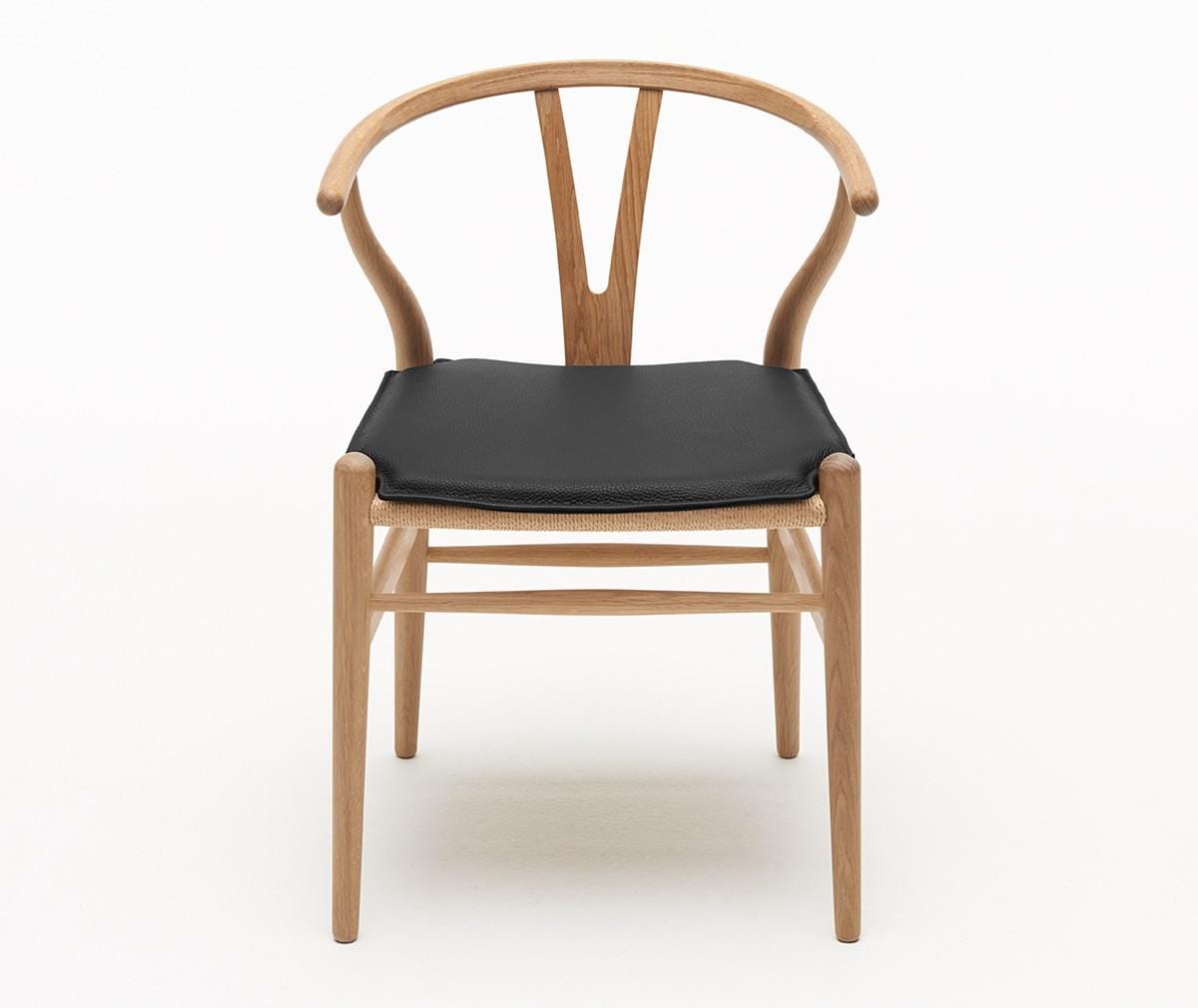 Carl Hansen CH24 -tuolin istuintyyny, Loke 7050 -nahka - Image 2