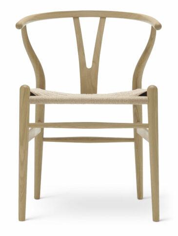 Carl Hansen CH24 chair, soaped oak/natural paper cord
