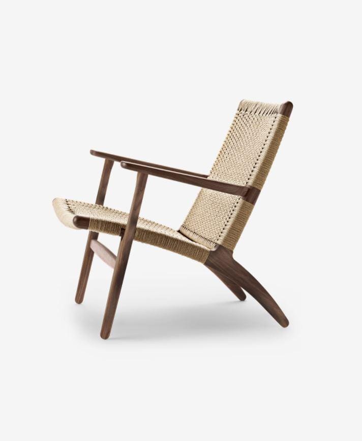 Carl Hansen CH25 chair, oiled walnut / natural paper cord - Image 2
