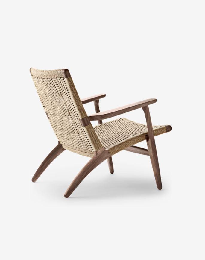 Carl Hansen CH25 chair, oiled walnut / natural paper cord - Image 3