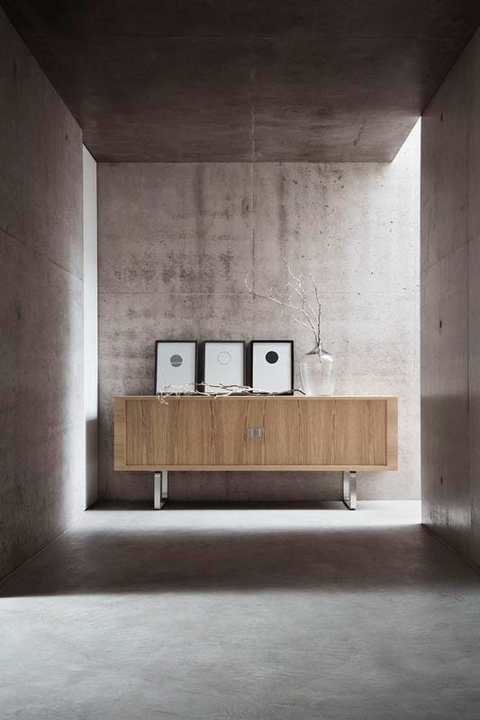 Carl Hansen CH825 Credenza -senkki, öljytty tammi, teräsjalat - Image 4