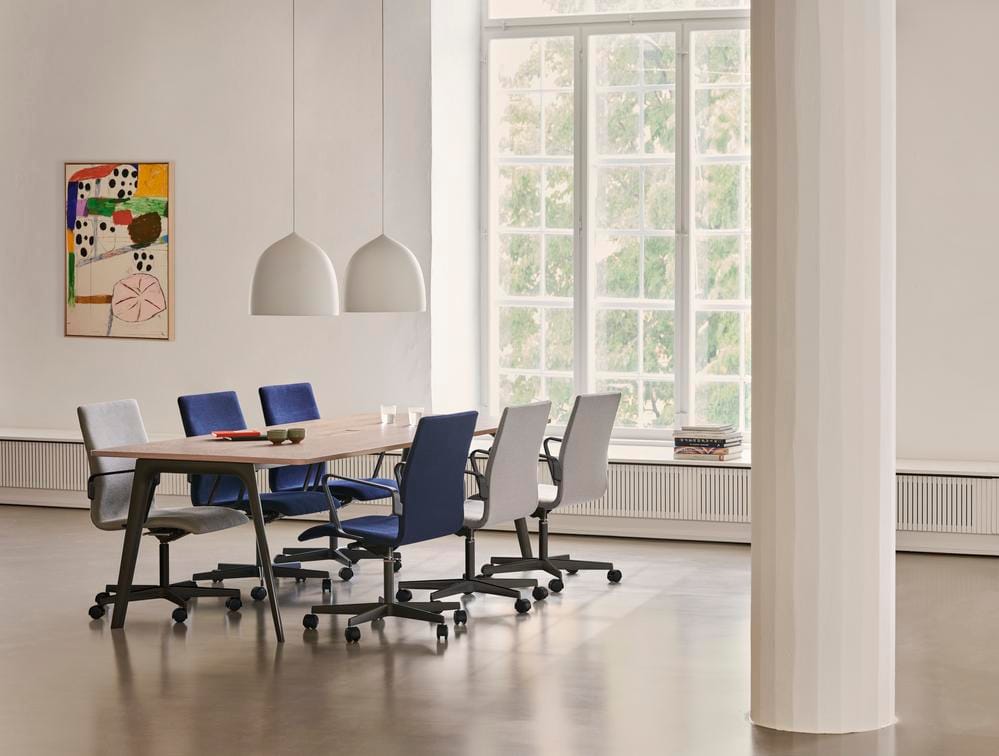 Fritz Hansen OXFORD -työtuoli, matala selkänoja - Image 2