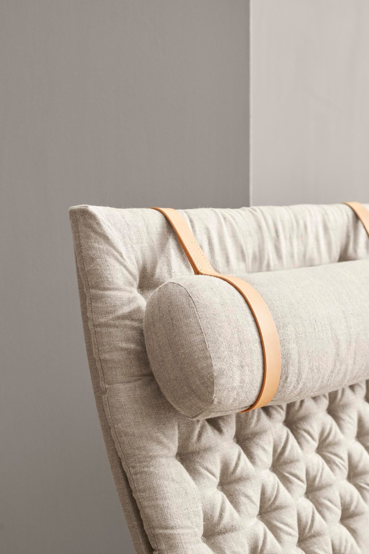 Carl Hansen FK10 PLICO -tuoli, öljytty tammi/luonnonvärinen kangas - Image 7