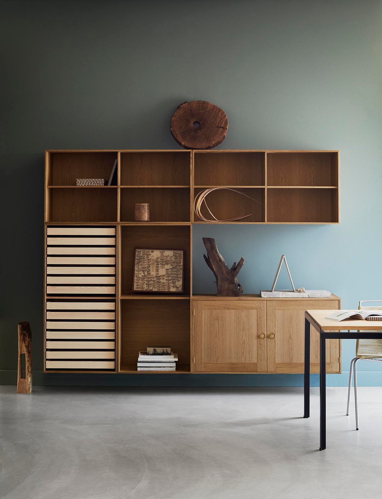 Carl Hansen FK631120 cabinet, oiled oak / white oiled oak - Image 2