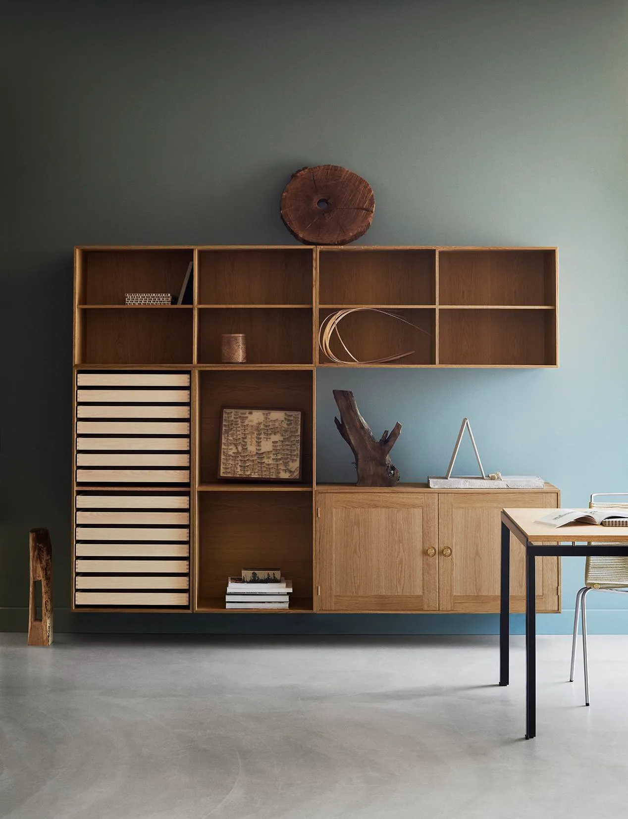Carl Hansen FK631120 cabinet, oiled oak / white oiled oak - Image 2
