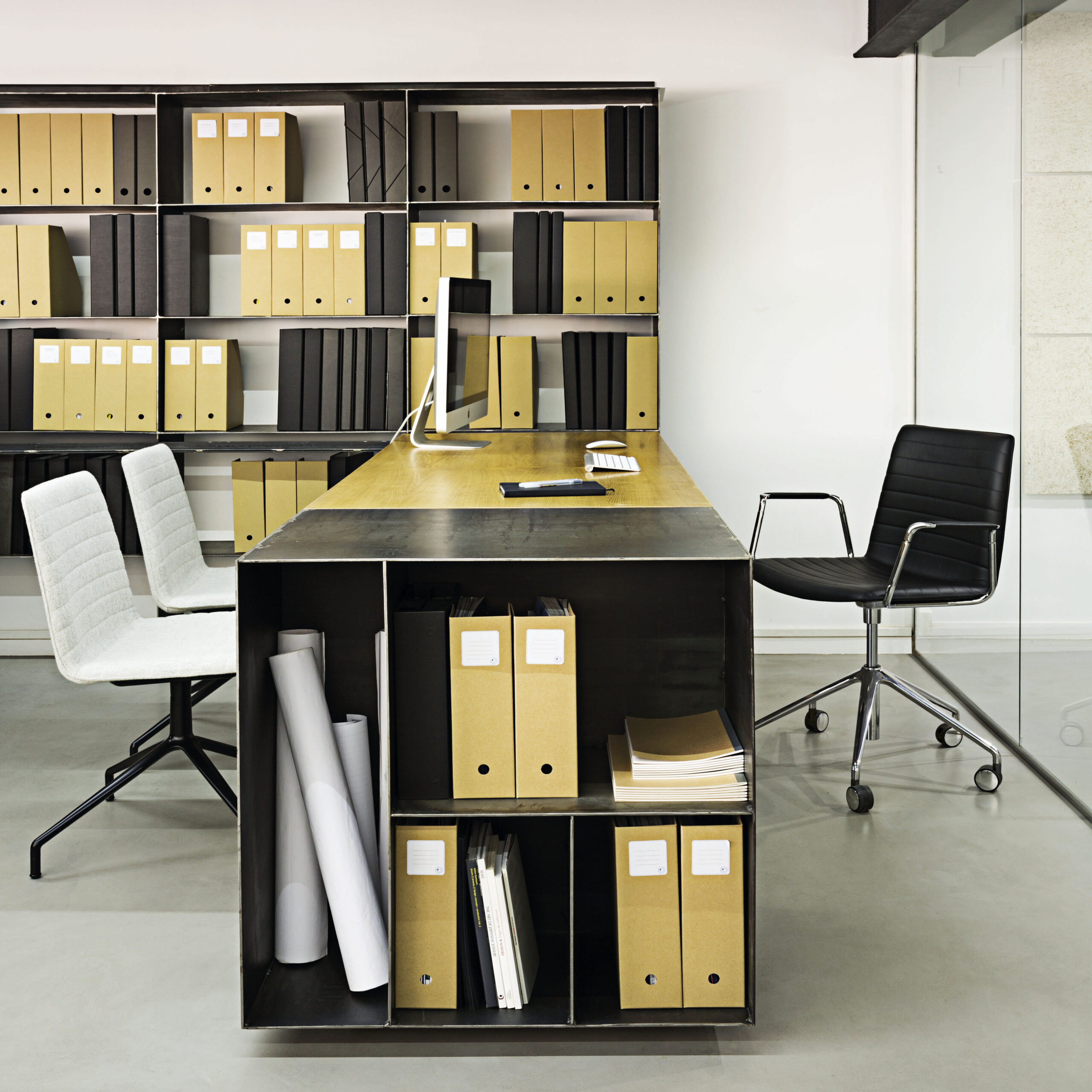 Andreu World FLEX CORPORATE chair, front upholstered SO1645 - Image 6