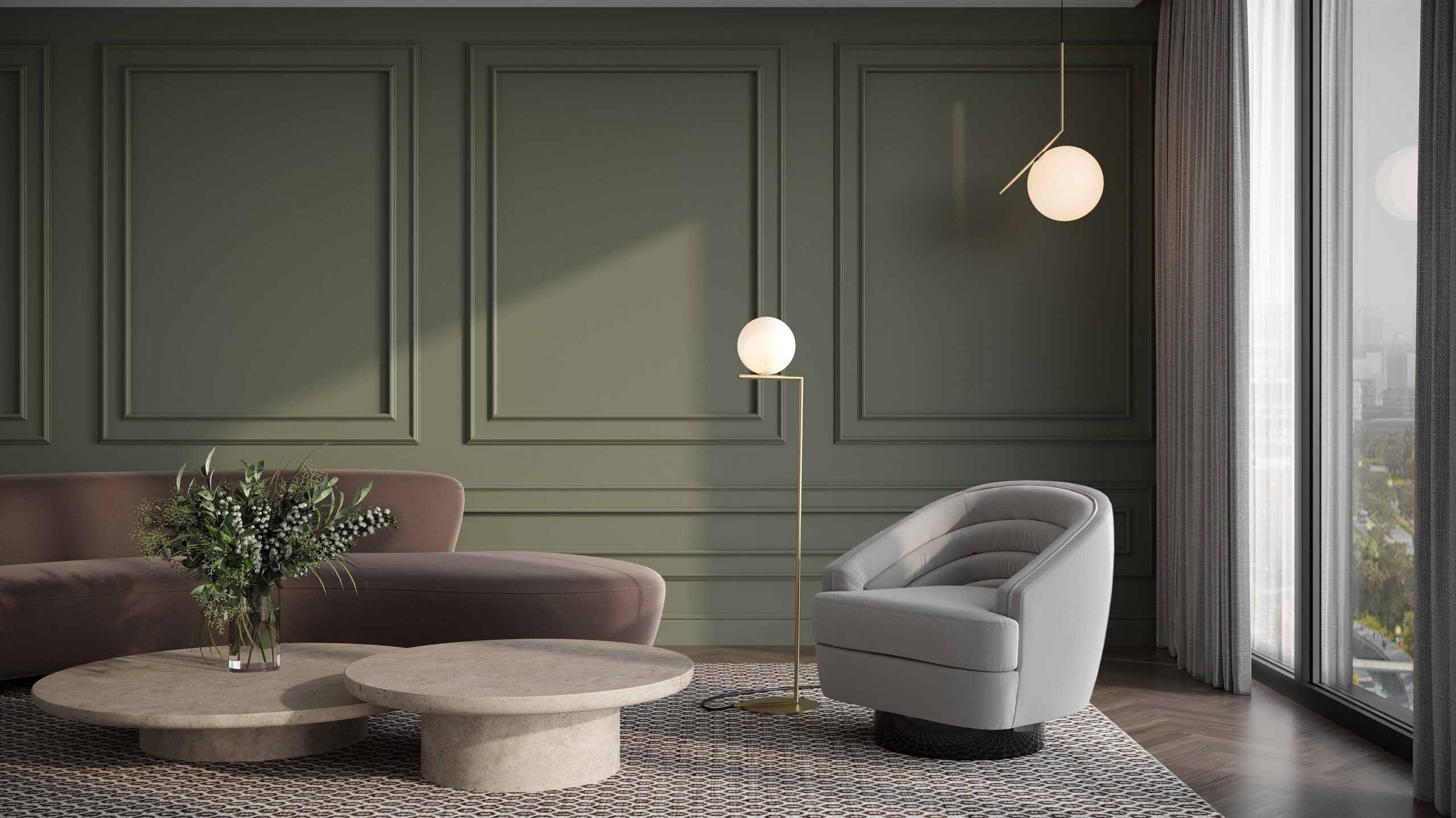 Flos IC F1 -lattiavalaisin - Image 3
