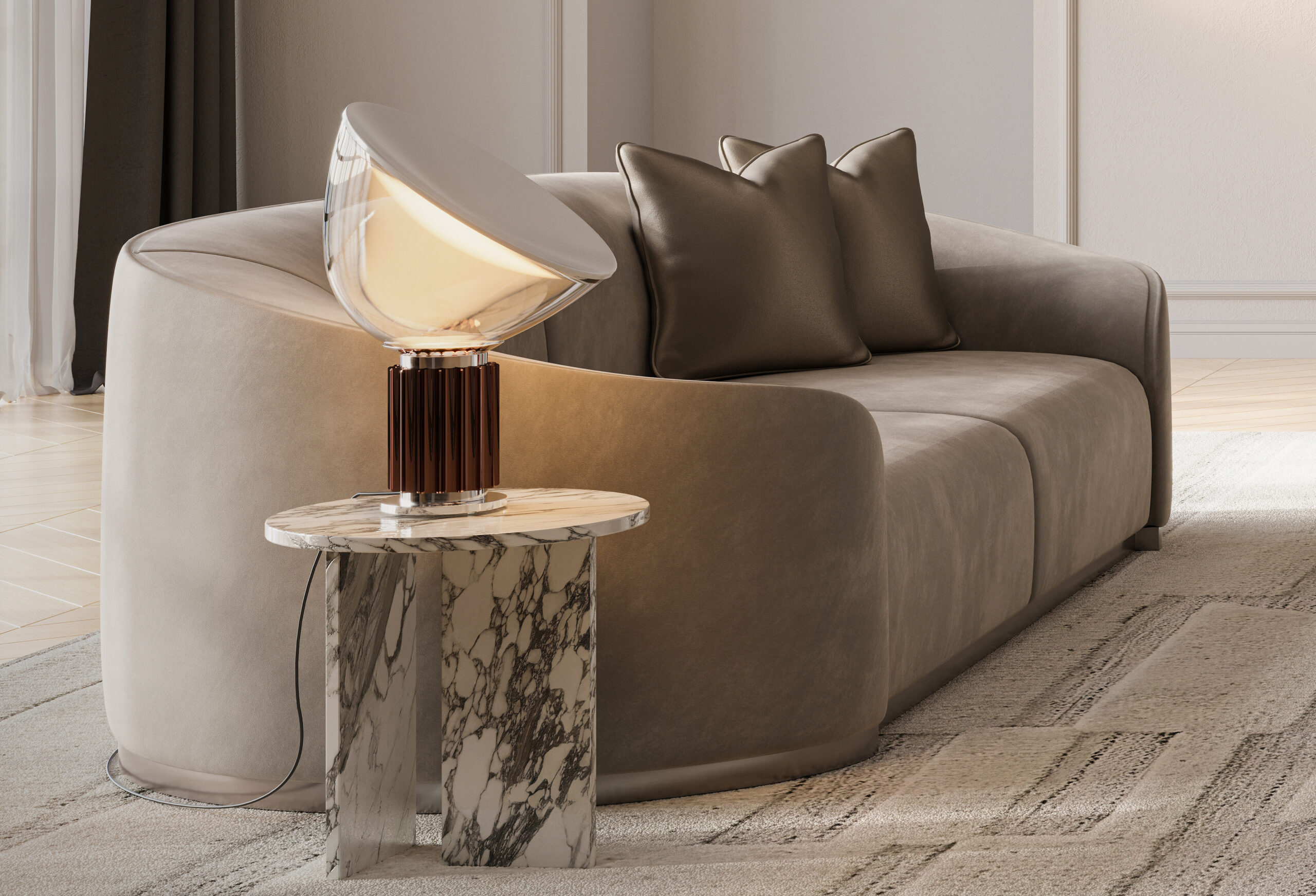 Flos TACCIA-pöytävalaisin, pieni - Image 9