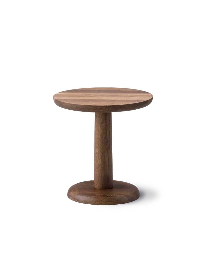 Fredericia PON coffee table, Ø35 cm, smoked oak