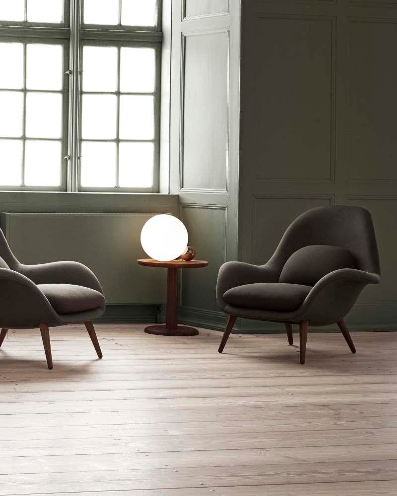 Fredericia PON coffee table, Ø35 cm, smoked oak - Image 5