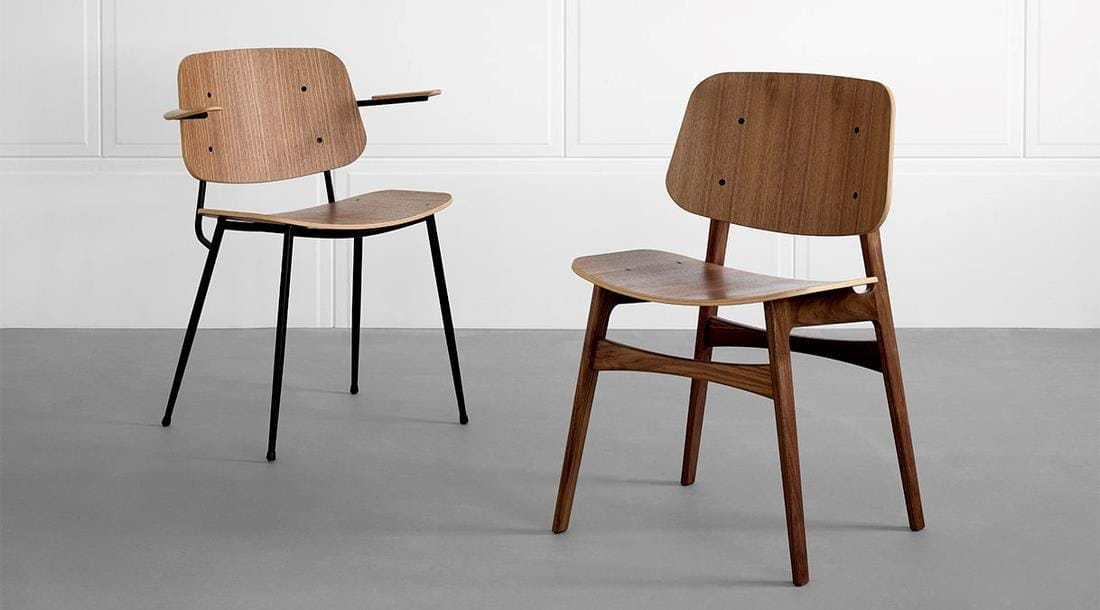 Fredericia SØBORG 3050 chair, black lacquered oak - Image 4
