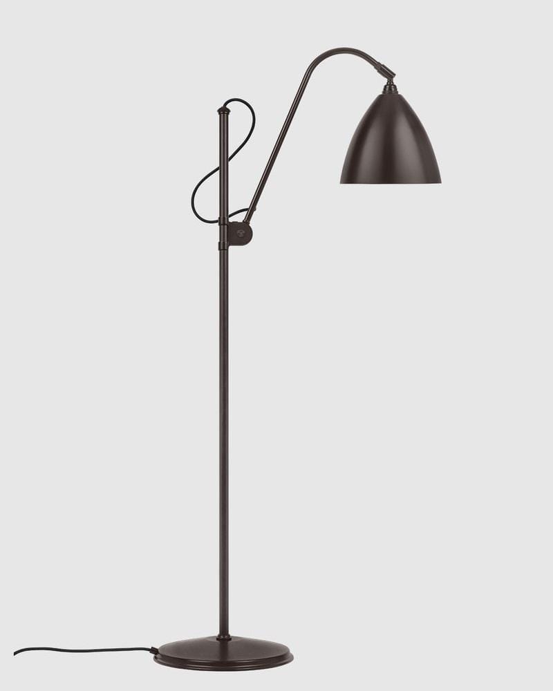 GUBI BESTLITE BL3 M floor lamp, black brass