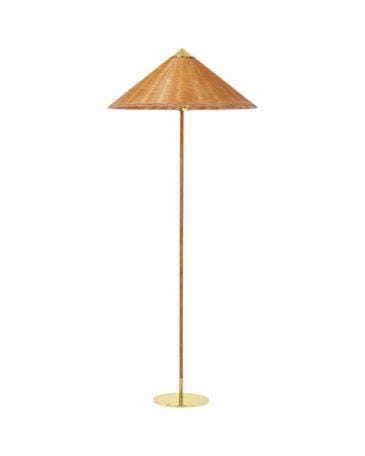 GUBI TYNELL 9602 floor lamp, wicker willow