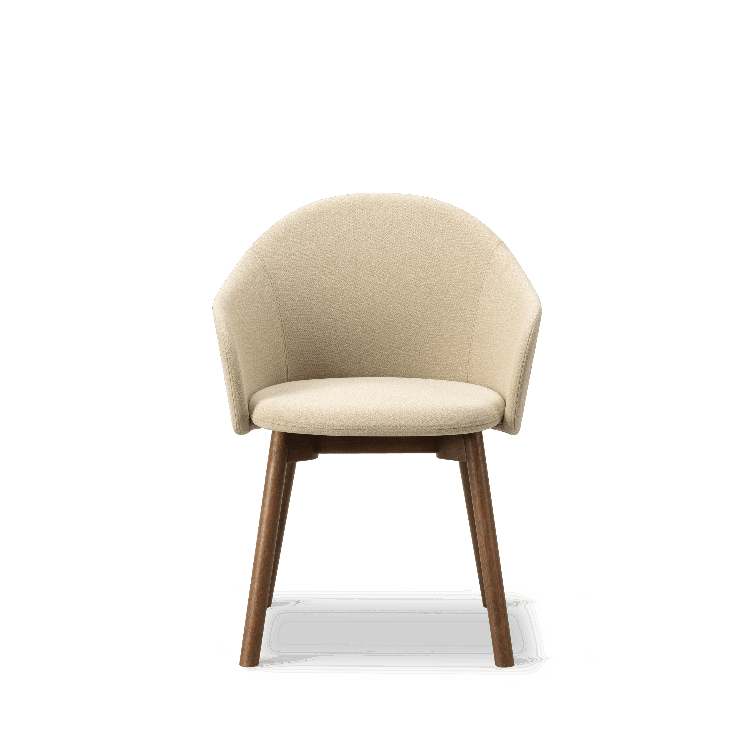 Fredericia GOMO chair with wooden legs