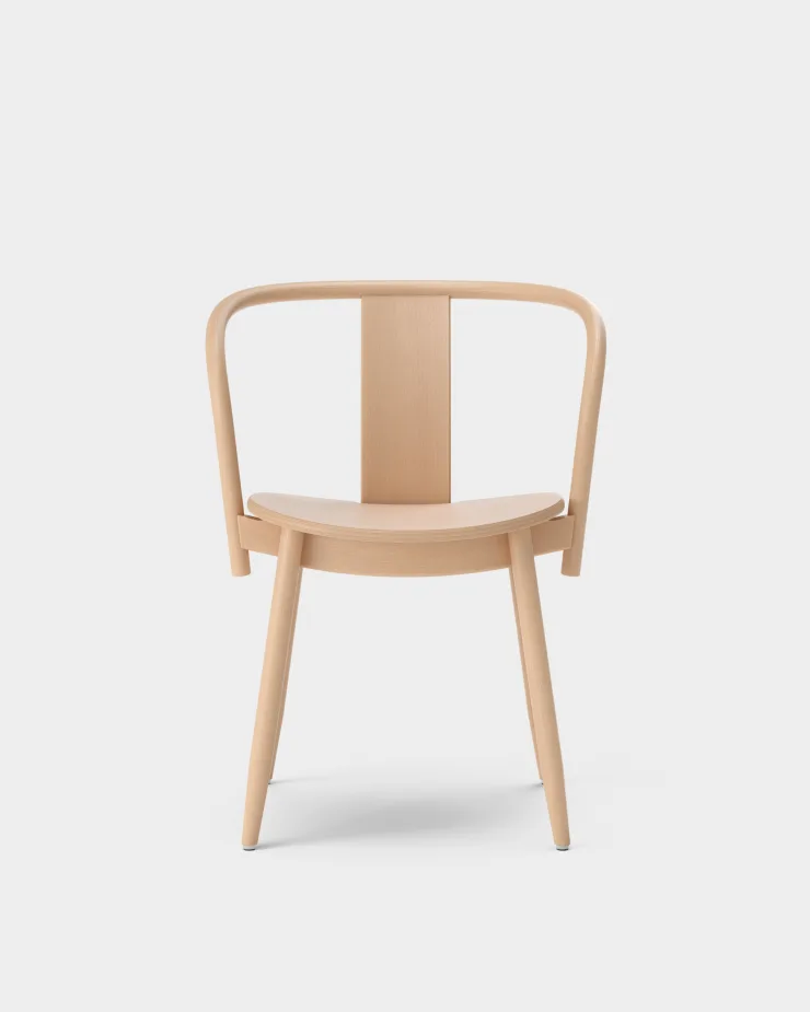Massproductions ICHA chair, beech