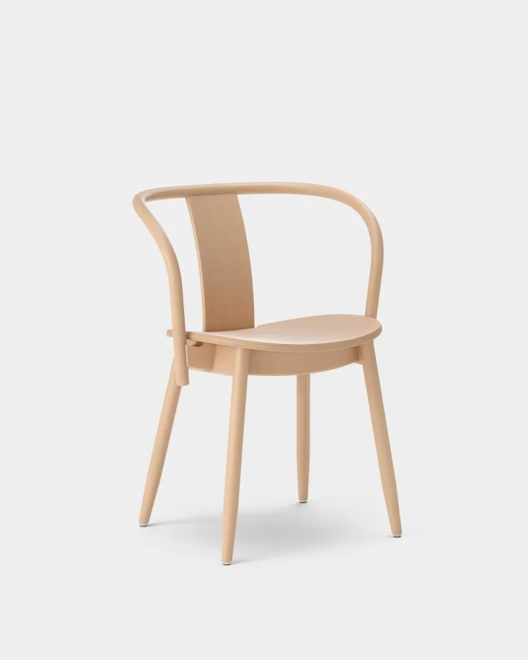 Massproductions ICHA chair, beech - Image 2
