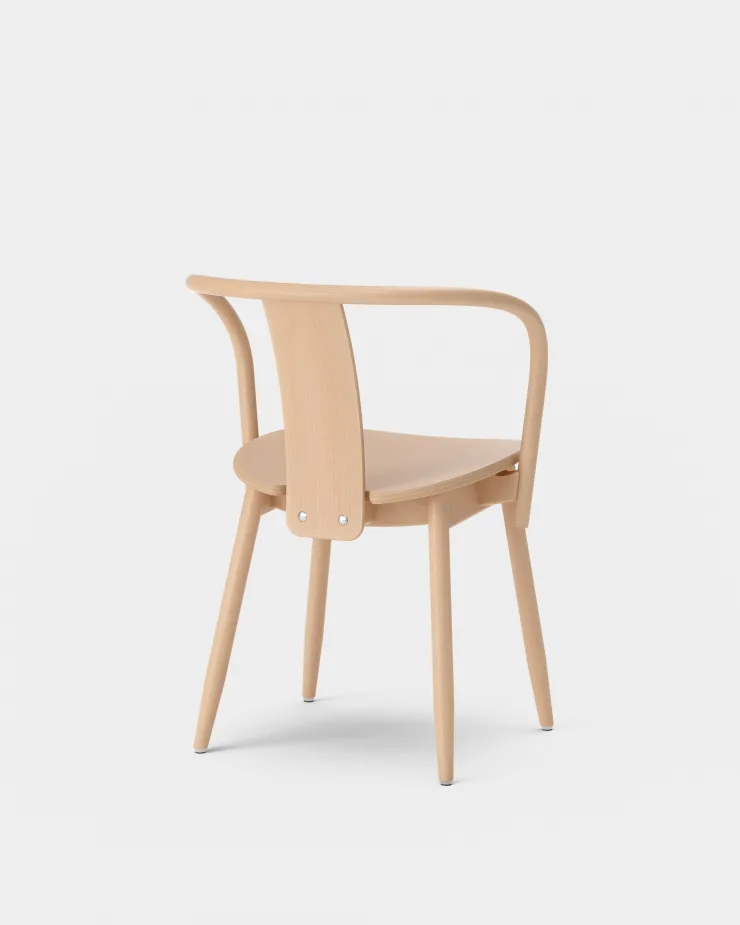 Massproductions ICHA chair, beech - Image 4