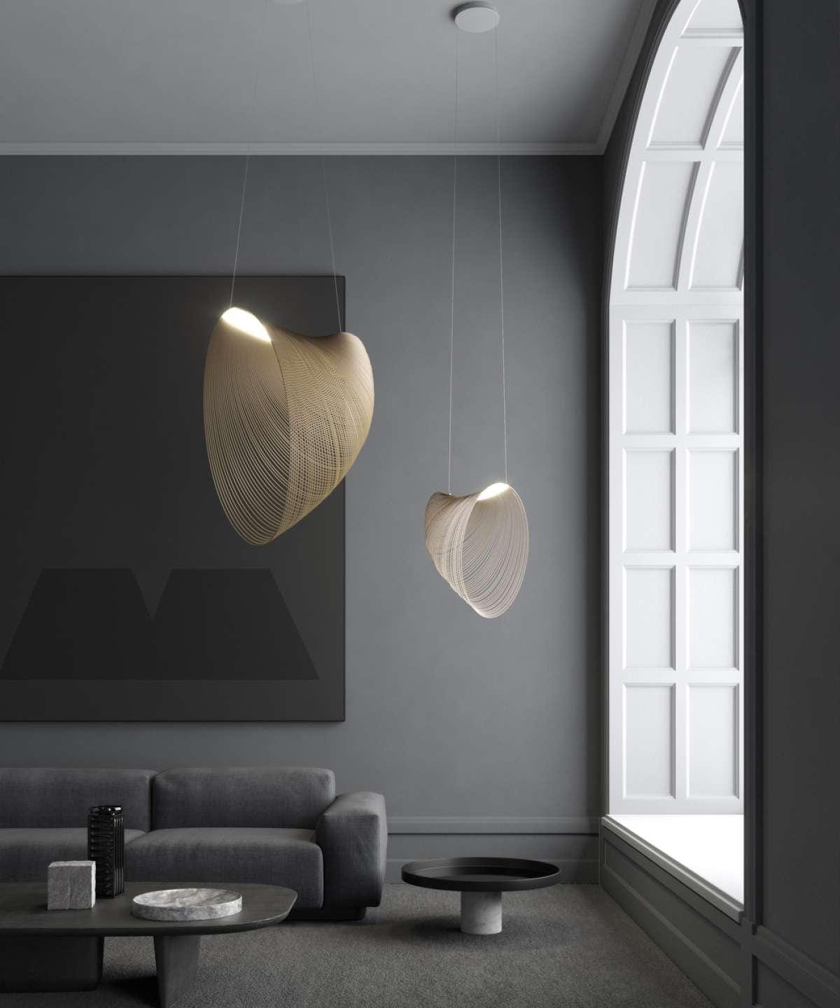 Luceplan ILLAN riippuvalaisin, Ø100 cm - Image 4