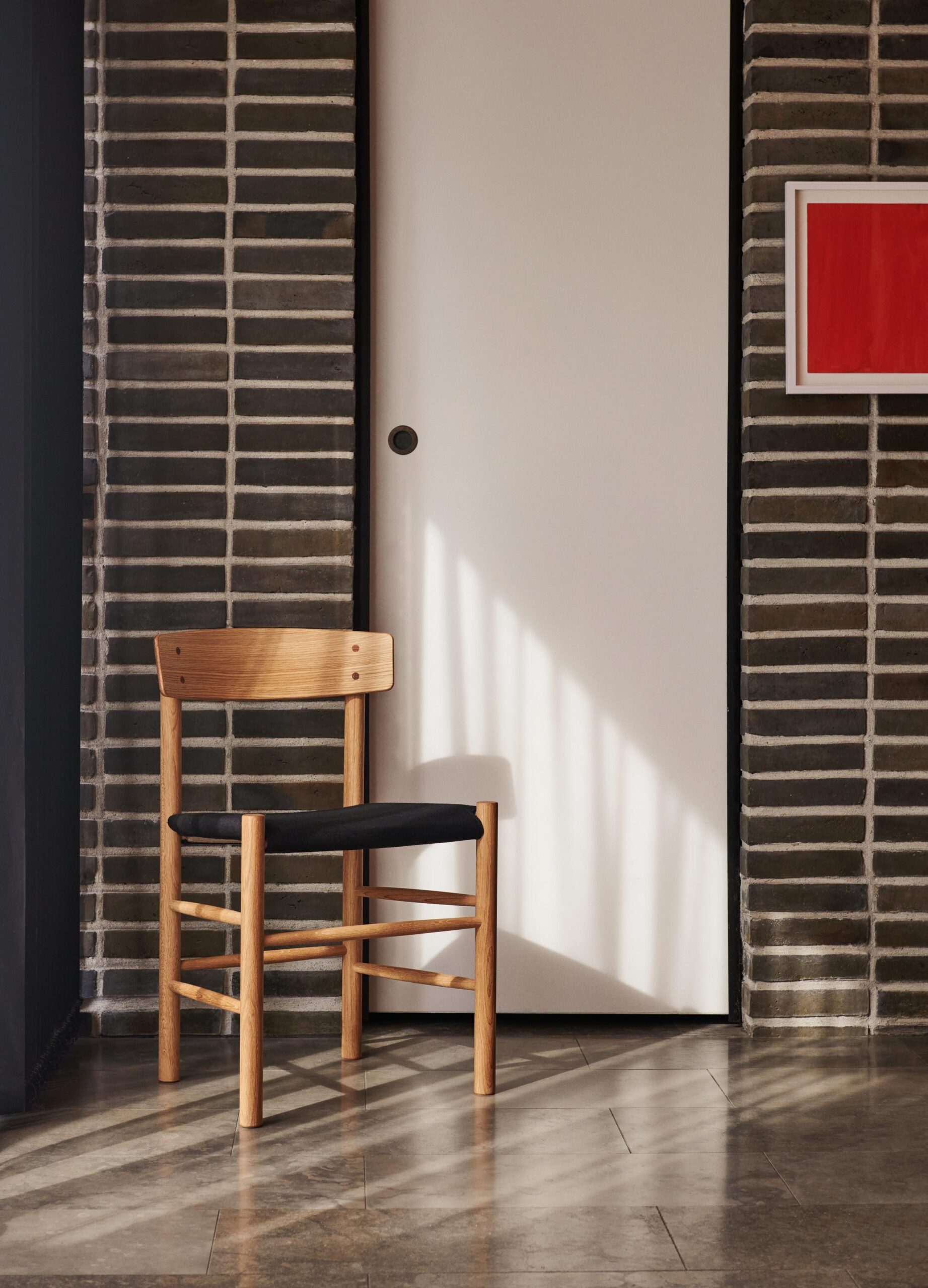 Fredericia J39 chair, leather seat - Image 3