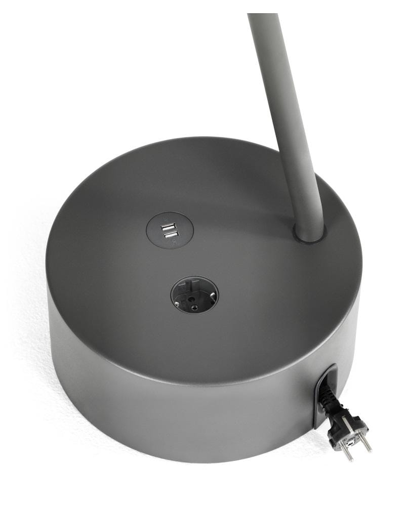 Lammhults ADD CABLE -pöytä, valkoinen, 66 cm - Image 4