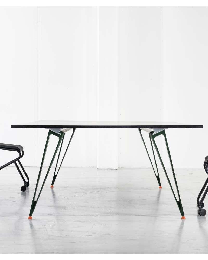 Lammhults ATTACH -pöytä, 240x120 cm, valkoinen - Image 6