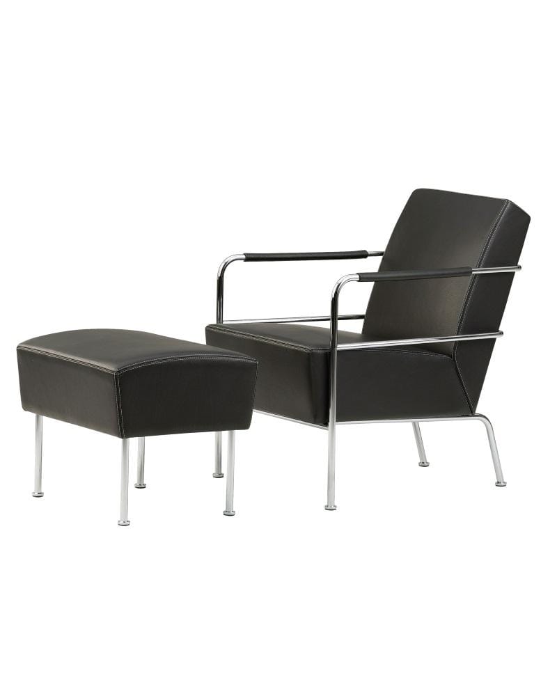 Lammhults CINEMA -nojatuoli, musta nahka - Image 3
